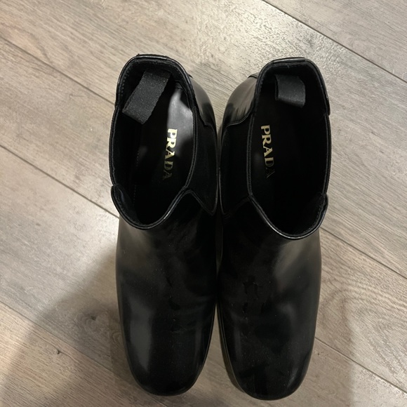 Prada leather ankle boots - Picture 5 of 6